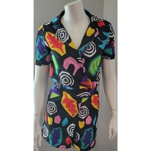 Stranger Things Season 3 ASO Eleven Mall Outfit Romper Womans Sz. L 80s "11"